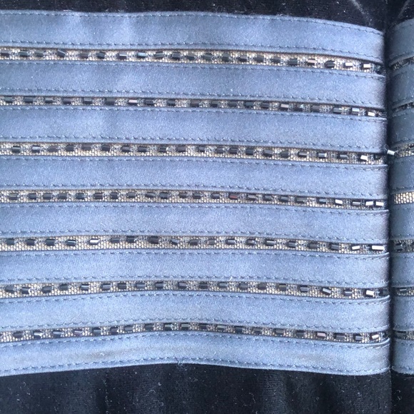 BNWT Black Velvet Beaded Maxi - Picture 6 of 11